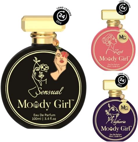 Buy Moody Girl Eau De Parfum, Combo Pack Affordable Long Lasting ...