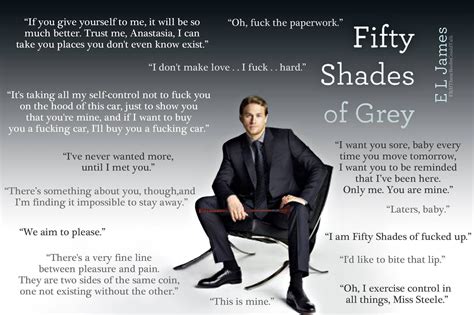 Fifty shades's sentences | Grey quotes, Shades of grey movie, Christian ...