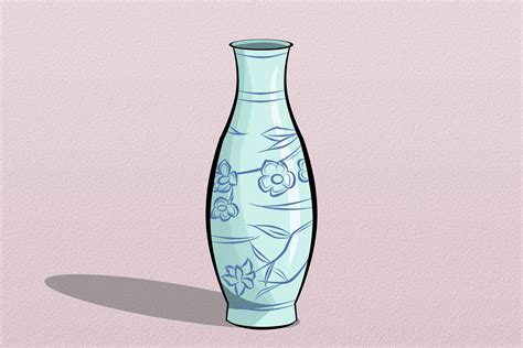 Drawing Vase Flowers