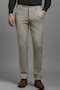 Buy Men Beige Textured Flat Front Formal Trousers Online - 39907652 ...