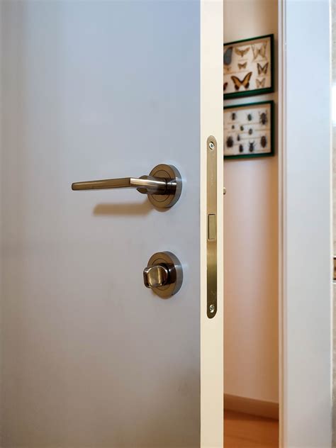 Puerta interior abatible o corredera de ALUMINIO con 2 líneas con ...