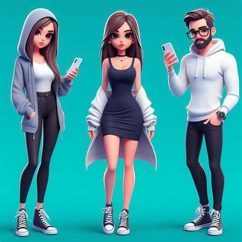 Bing Image Creator Girl Image Cartoon 的图像结果