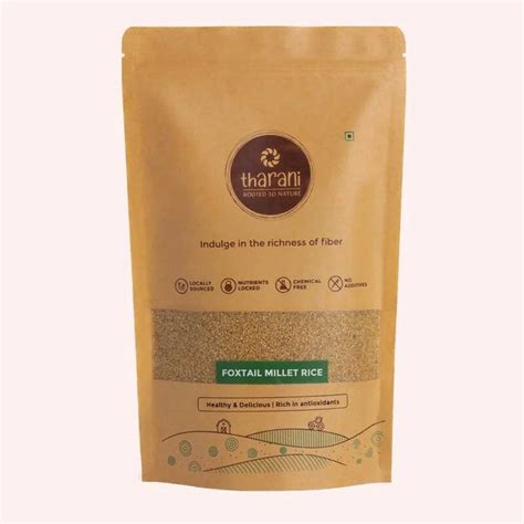 Buy Foxtail Millet Rice Online | Navane Korra | Tharani