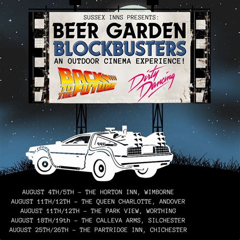 Beer Garden Blockbusters: Back to the Future @ The Partridge Inn, The ...