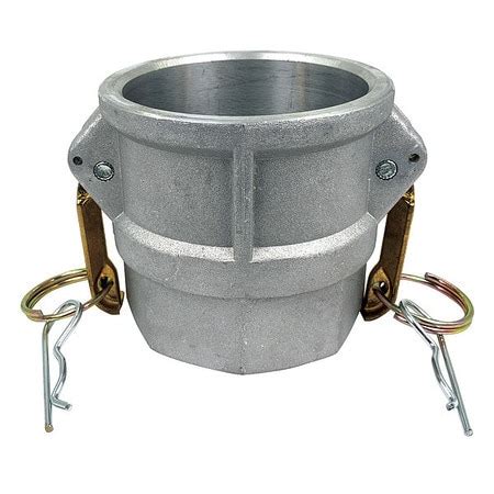 Zoro Select Cam and Groove Coupling, 2-1/2", Aluminum, Coupling Type ...