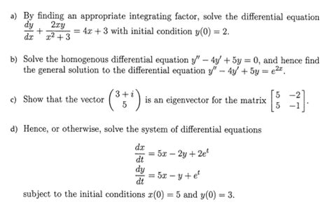 Image result for Integrating Factor Example