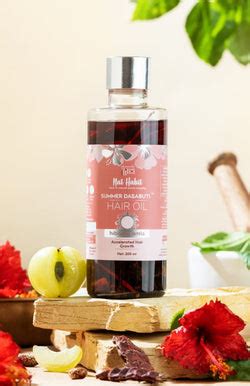 Hibiscus Amla 100% Natural, Ayurvedic Herbal Hair Oil for Hair Growth ...