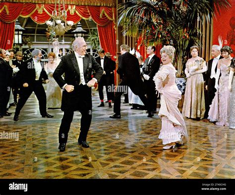 Ed Begley, Hermione Baddeley, on-set of the musical film, "The ...