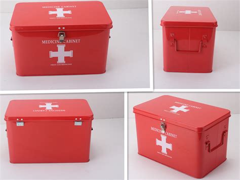 药箱家庭医药箱药盒大容量急救箱多层收纳箱-阿里巴巴
