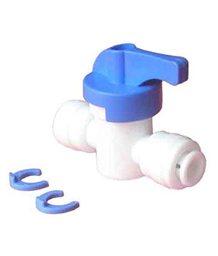 KWZ 1 Pcs 1/4" RO Plastic RO Manual Flush Valve Switch for RO Water ...