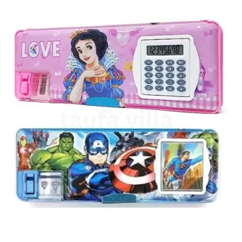 Urban Festivities Calculator Pencil Box Combo Super Hero and Angel ...