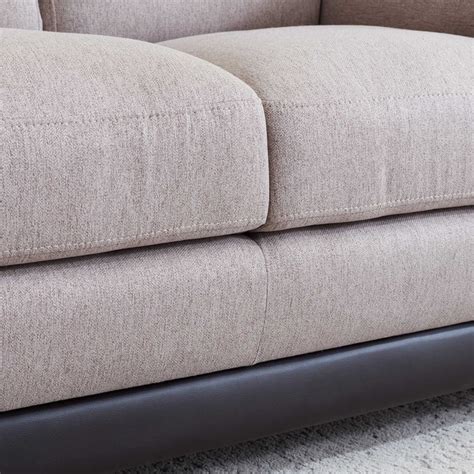 Buy Helios Aries Fabric 2-Seater Sofa - Beige from Helios by Home ...