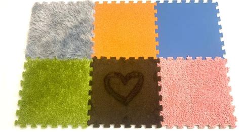 Buy Playlearn Textured Sensory Tiles - 6 Piece Sensory Mat Puzzle ...