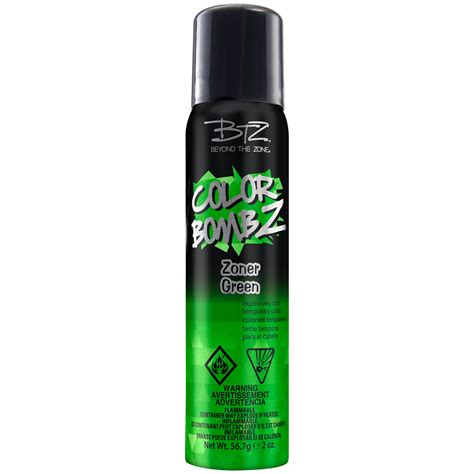 green hair color spray - Gertude Barham