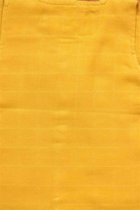 Organic Muslin Baby Vest | Mustard Yellow | Eco-Friendly | Boon Babies ...