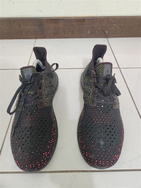 Adidas ultra boost clima core black solar red best sale