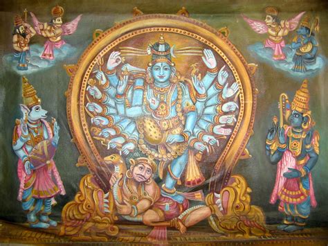 Buy Painting Shivathandavam Artwork No 271 by Indian Artist Traditional ...