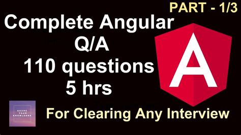 Angular YouTube Interview Questions 的图像结果