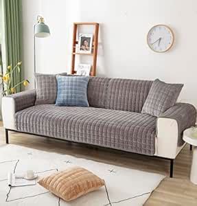 House of Quirk Sofa Covers Furniture Protector 1/2/3/4 Seater Sofa ...