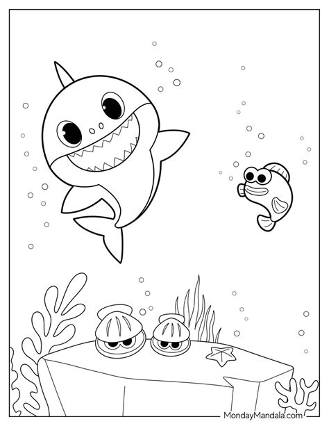 34 Shark Coloring Pages (Free PDF Printables)