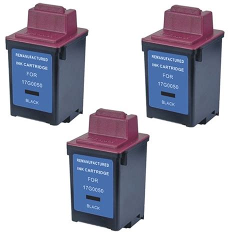 Amsahr 17G0050 Remanufactured Replacement Lexmark Ink Cartridges for ...