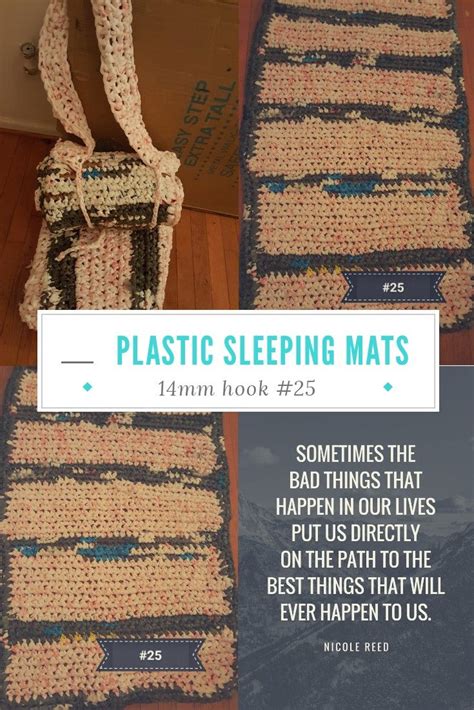 Image result for Plastic Bag Mats for Homeless Tutorial