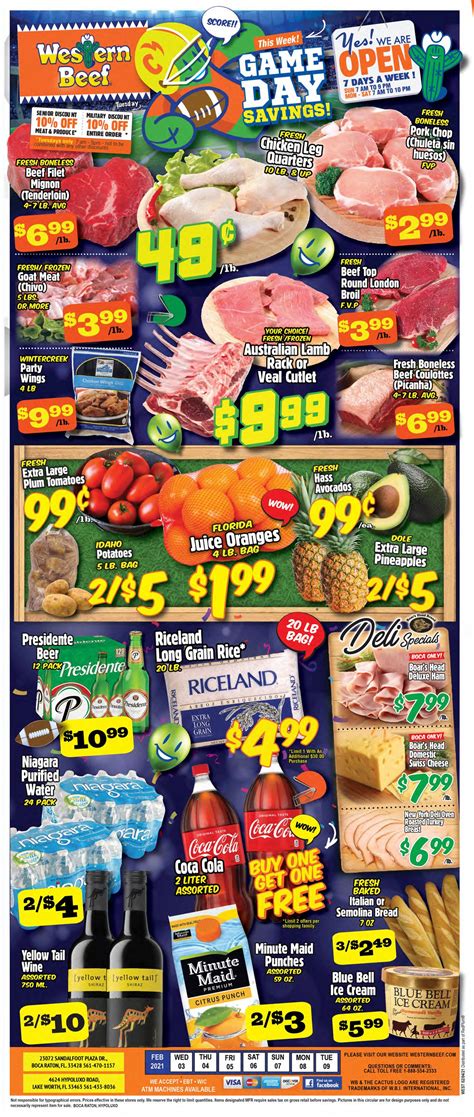 Western Beef Ad Circular - 02/03 - 02/09/2021 | Yulak