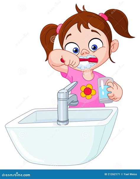 Brush Teeth Clipart Girl Scouts