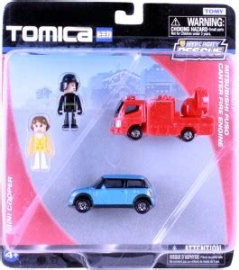FUNSKOOL Tomica - Minicooper & Fire Engine - Tomica - Minicooper & Fire ...