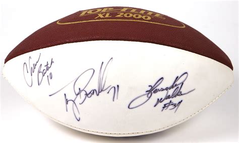 Lot Detail - Hershel Walker Multi-Signed Football JSA Authentication
