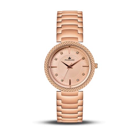 Franklord Élysia Rose Blush – Diamond Women’s Rose Gold Watch