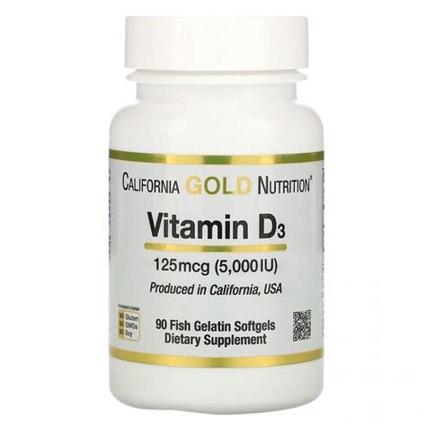 Vitamin D3 5000 Iu To Mcg at Xavier Guerard blog