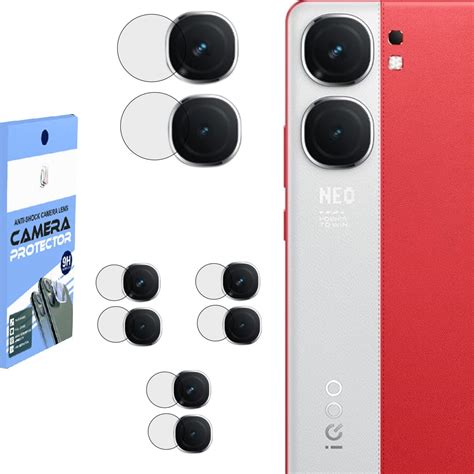 SCREENIX™ ( Pack of 4 Camera Guard Camera Lens Protector Compatible For ...