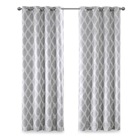 Gracie Mills Zinnia Contemporary Ikat Printed Blackout Curtain Panel ...