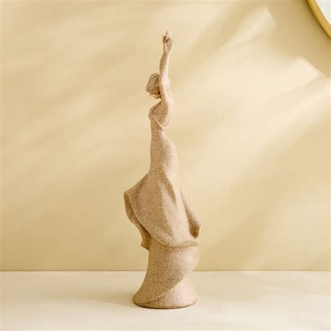 Buy Splendid Barbara Polyresin Dancing Lady Figurine from Home Centre ...