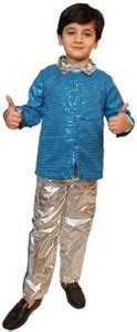 KAKU FANCY DRESSES Western Disco Outfit Sequin Shirt & Shining Pants ...