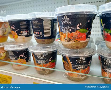 Yogurt in Commercial Packs. Small Cup Size and Perfect for One Serving Editorial Stock Image ...