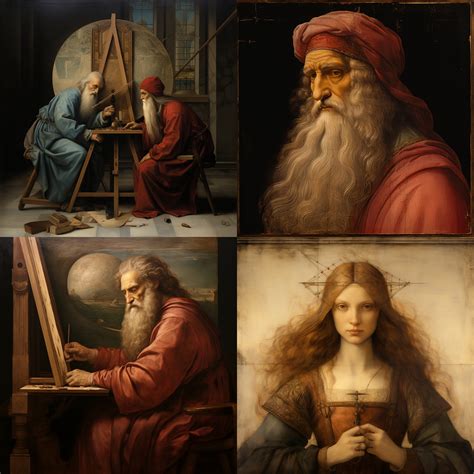 Art Inspiration & Painting Styles by Leonardo da Vinci