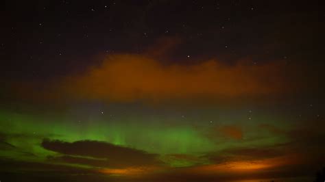 Download wallpaper 3840x2160 northern lights, clouds, stars, space ...