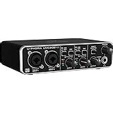 Behringer U-Phoria UMC202HD USB Audio Interface with MIDAS Microphone ...