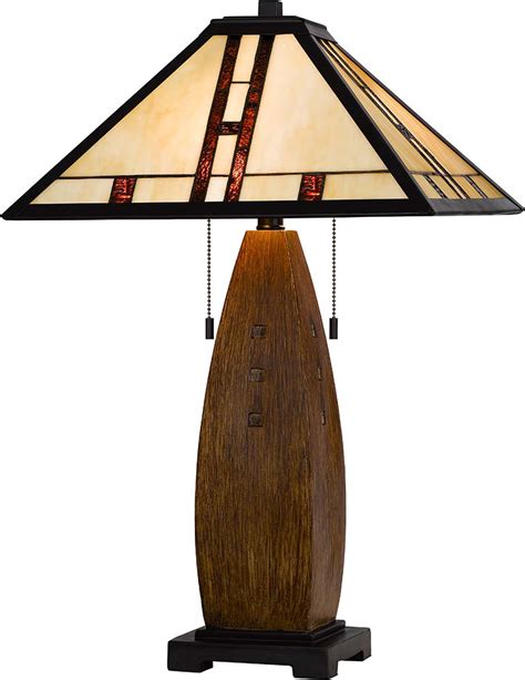 Cal BO-3110TB Tiffany Antique Brass Lighting Table Lamp - CAL-BO-3110TB