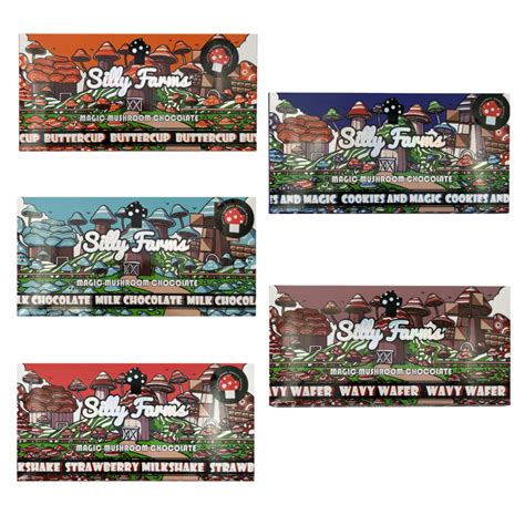 Silly Farm’s Magic Mushroom Chocolate Bars – Sweet Leaf Hemp Farms