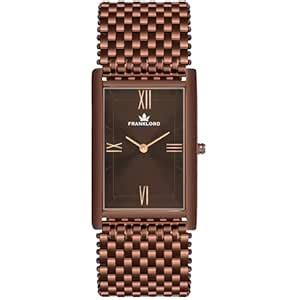 Buy Franklord VINTAZH Super Slim Series Analog Watch for Men | Square ...