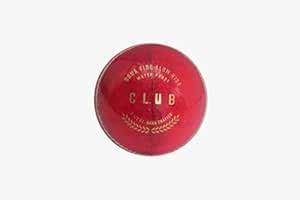 Shah Sports Leather Ball (Red) | Durable and Long-Lasting |Cricket Ball ...