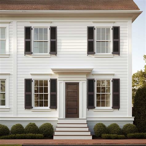 Cottage Style Exterior Window Trim