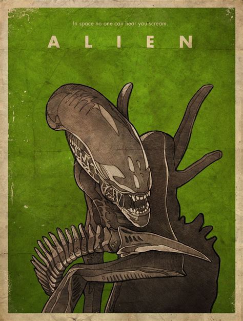 Alien Xenomorph Poster 的图像结果