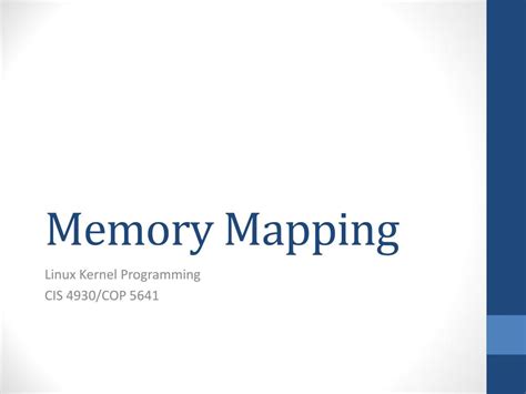 Image result for Mapping Memory