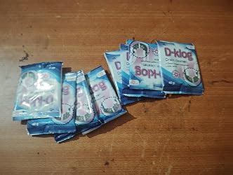 D-Klog Drain Cleaner Powder (40g x 5 Units), Removes Clogs, Blockages ...