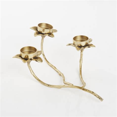 Buy Hoovu Metal Floral Multi T-Light Holders from Home Centre at just ...