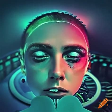 Conceptual image representing highway hypnosis on Craiyon